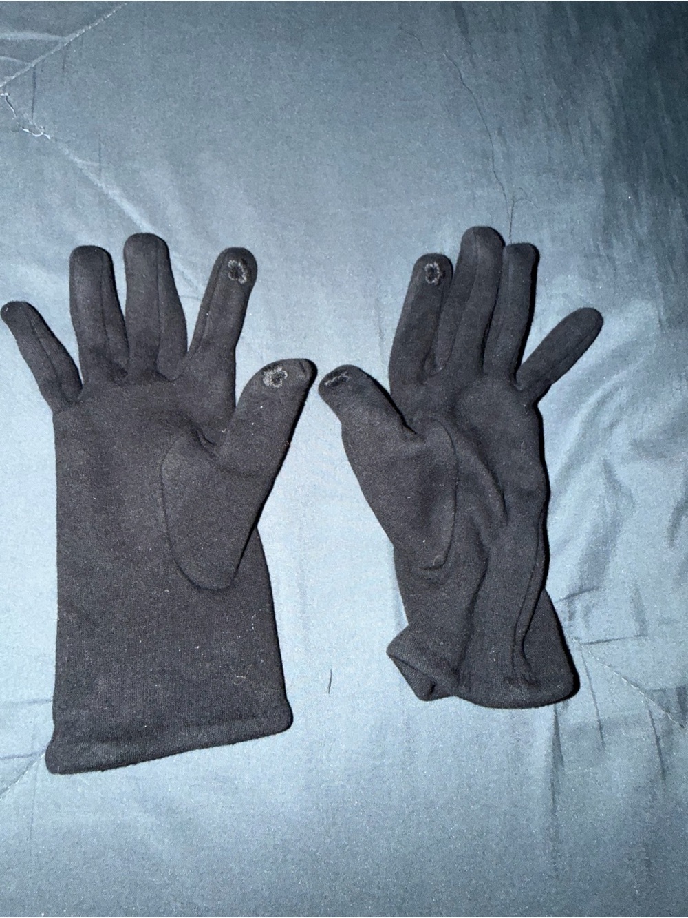 Black Touchscreen Winter Gloves - Unbranded